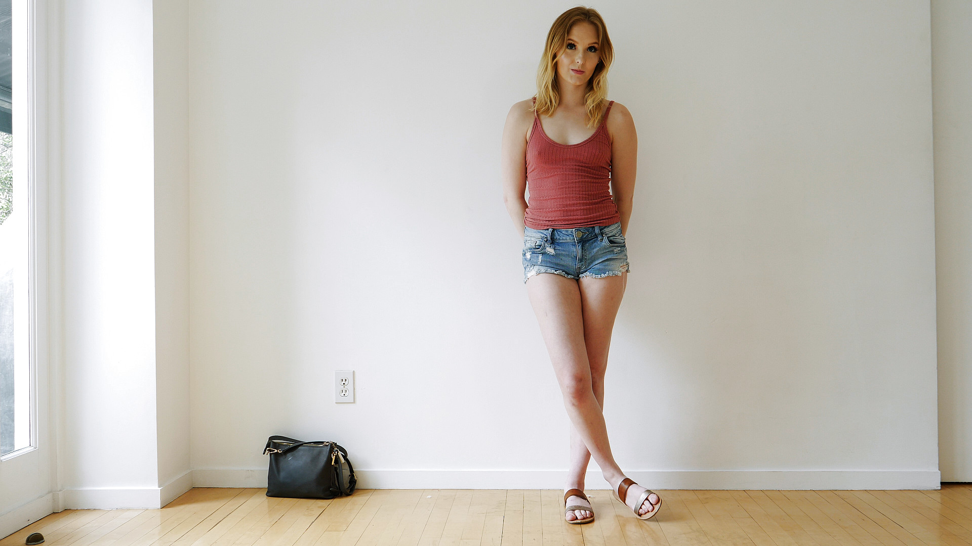 Excited Calendar Girl