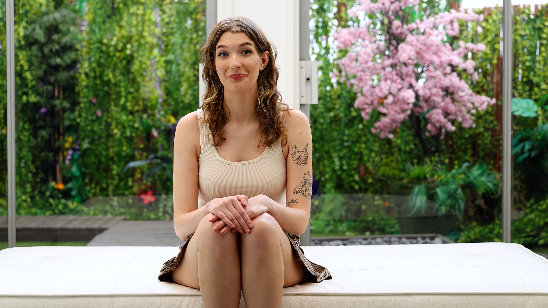 Very Pretty Girl Next Door Goes All Out